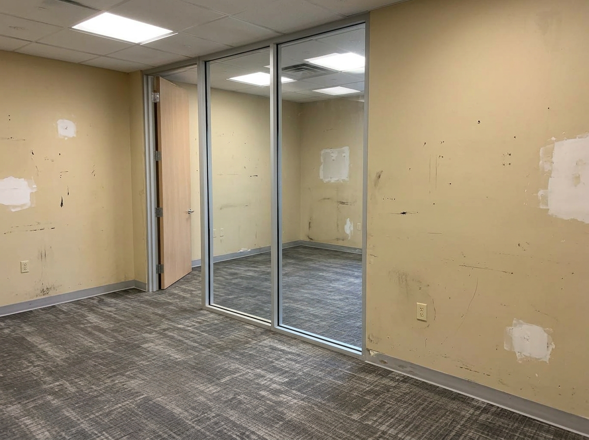 Commercial painting — Before