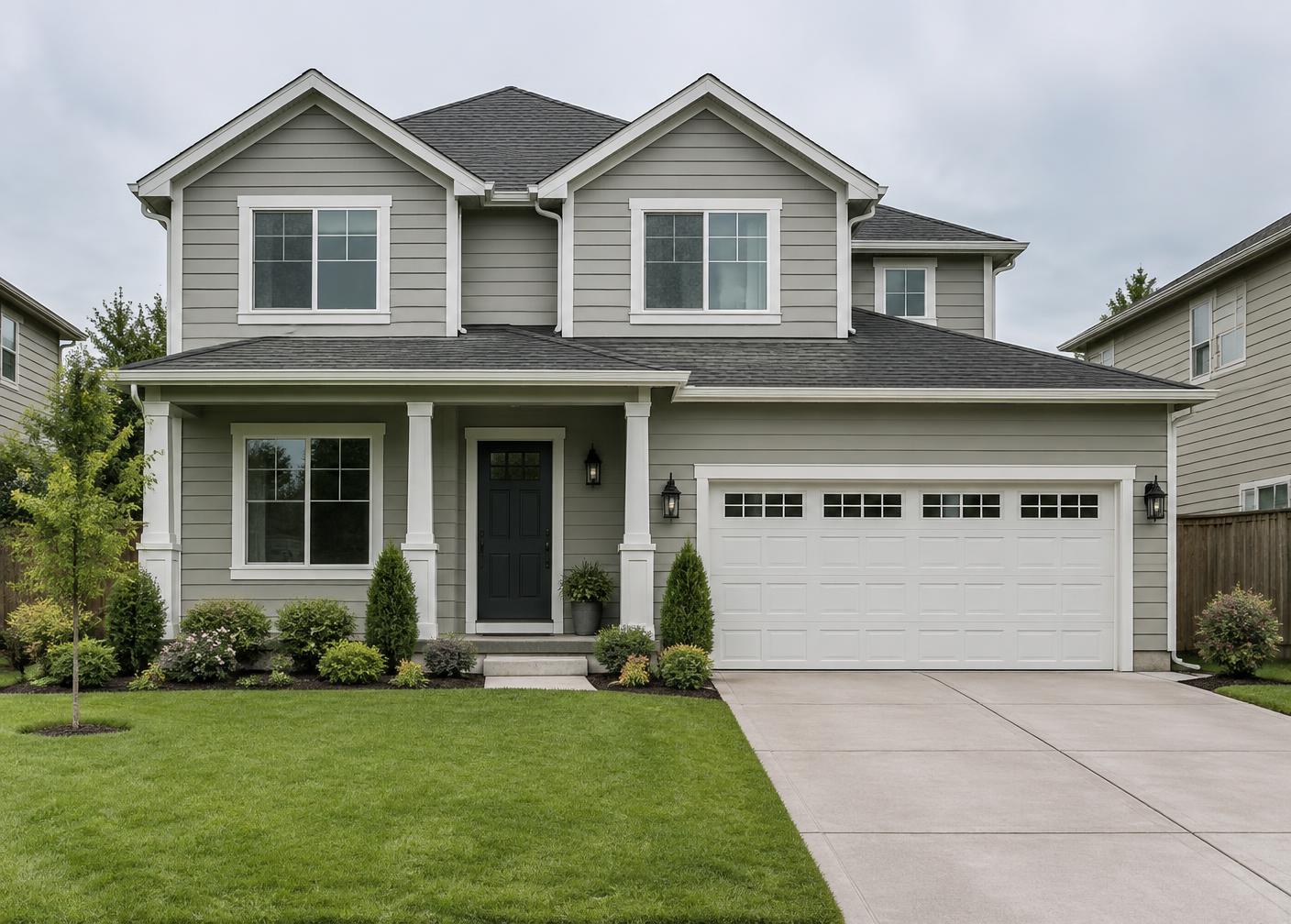 Exterior repaint — After