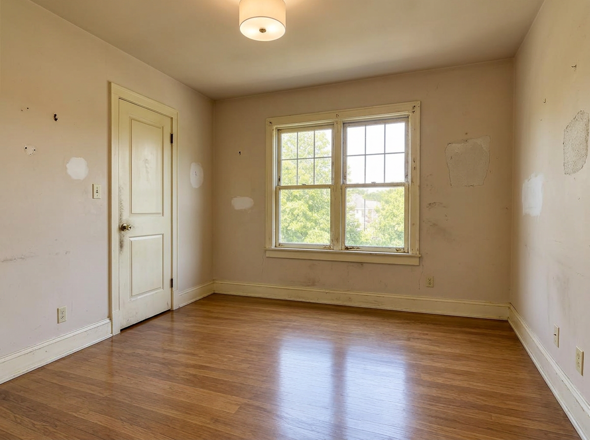 Interior repaint — Before