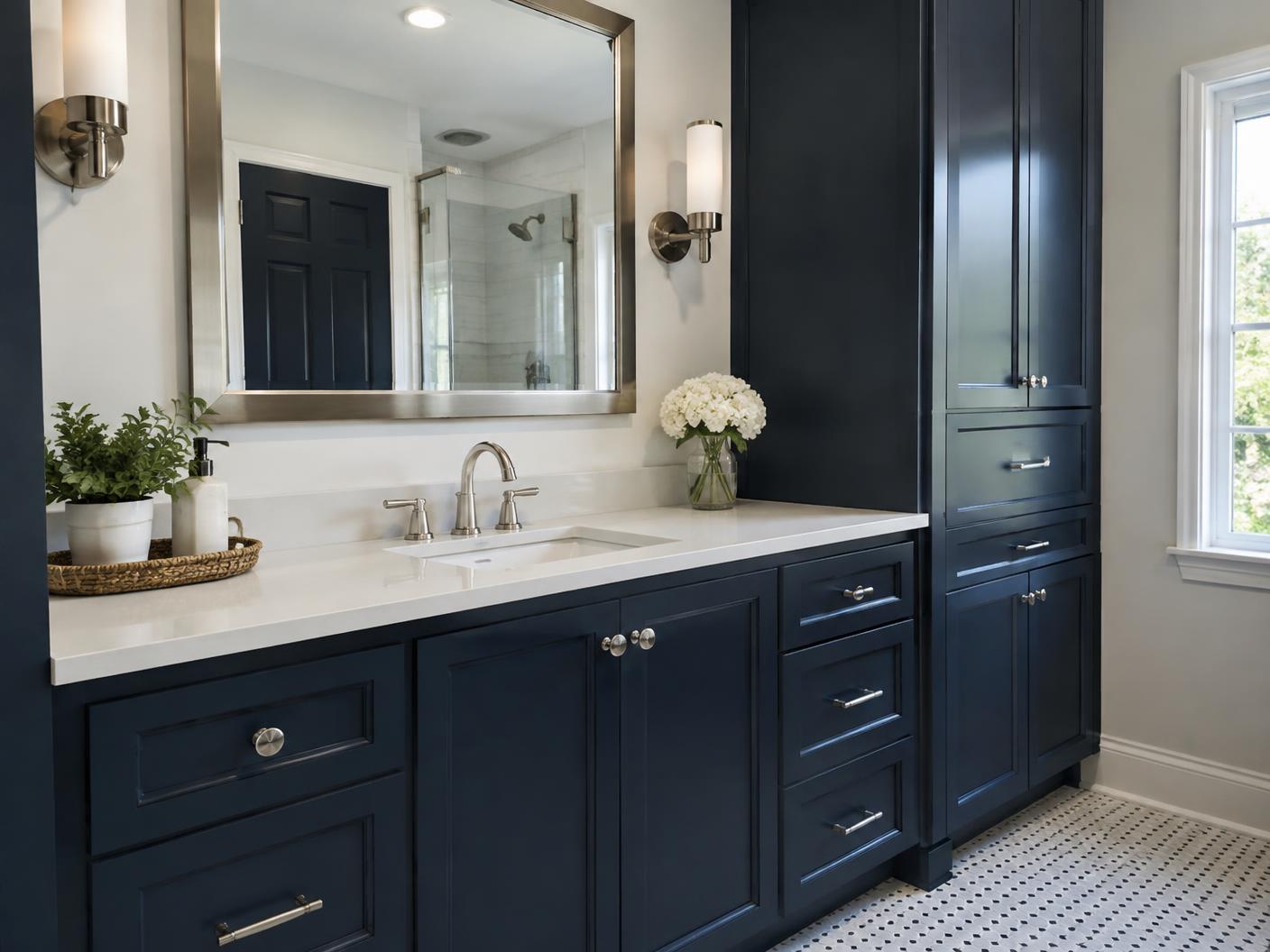 Bathroom Vanity Refinishing