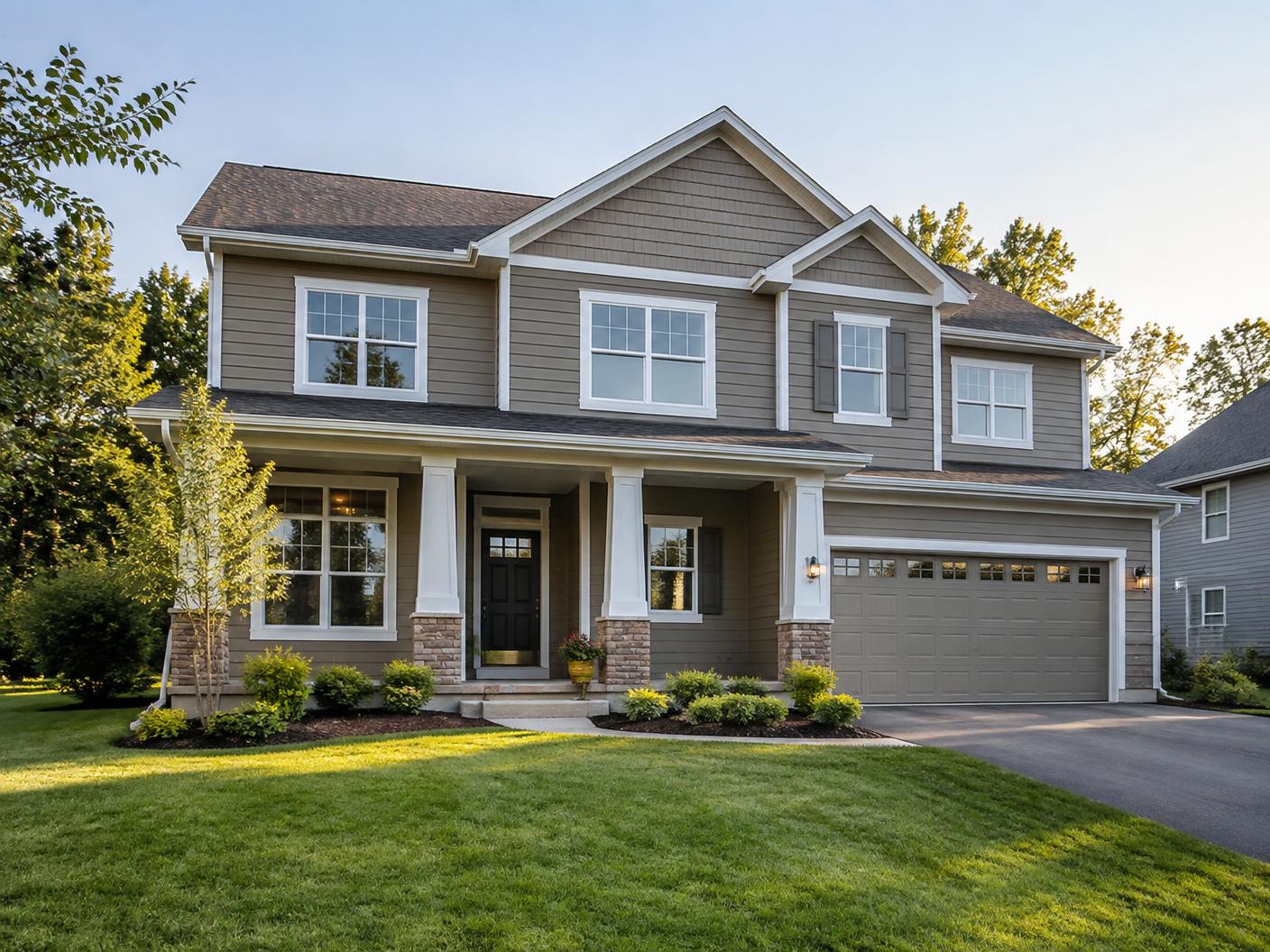 Two-Story Home Exterior